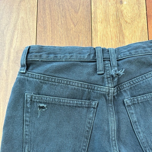 Free People Washed Black Jean Short - Picture 5 of 5